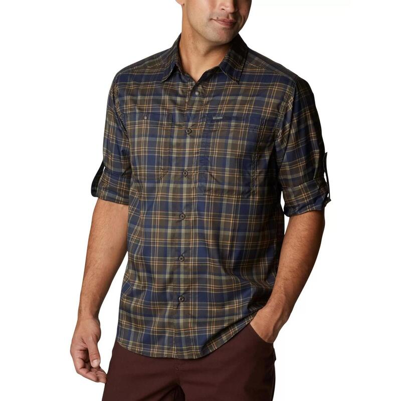 Silver Ridge Utility Lite Plaid LS Shirt férfi túraing - barna