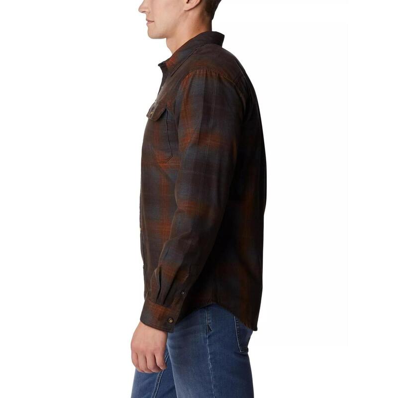 Langarmhemd Flare Gun Utility Long Sleeve Shirt Herren - braun