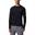 Langarm-Sportshirt Crater Lake Long Sleeve Crew Herren - Schwarz