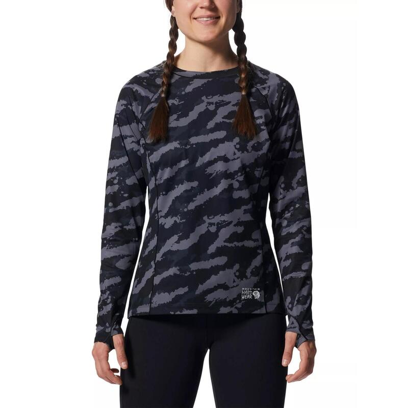 Koszulka sportowa damska Mountain Hardwear Mountain Stretch Crew z długim rękawe