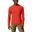 Langarm-Sportshirt Crater Lake Long Sleeve Crew Herren - rot