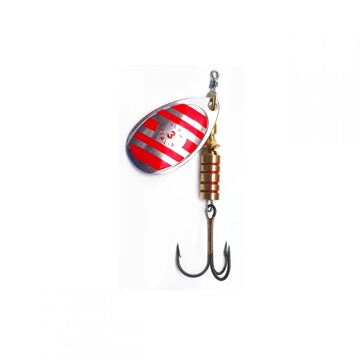 ILBA TONDO ZEBRA SILVER/RED  3 7GR 1/1