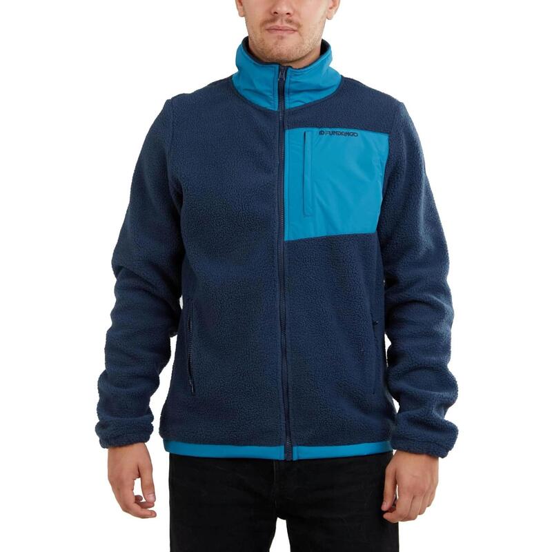 Haven Hybrid Jacket férfi polár pulóver - kék