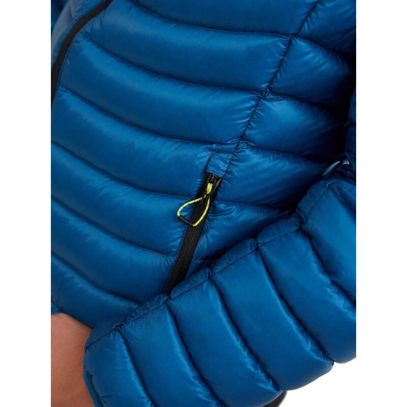 Rauris Down Jacket M férfi pehelykabát - világoskék