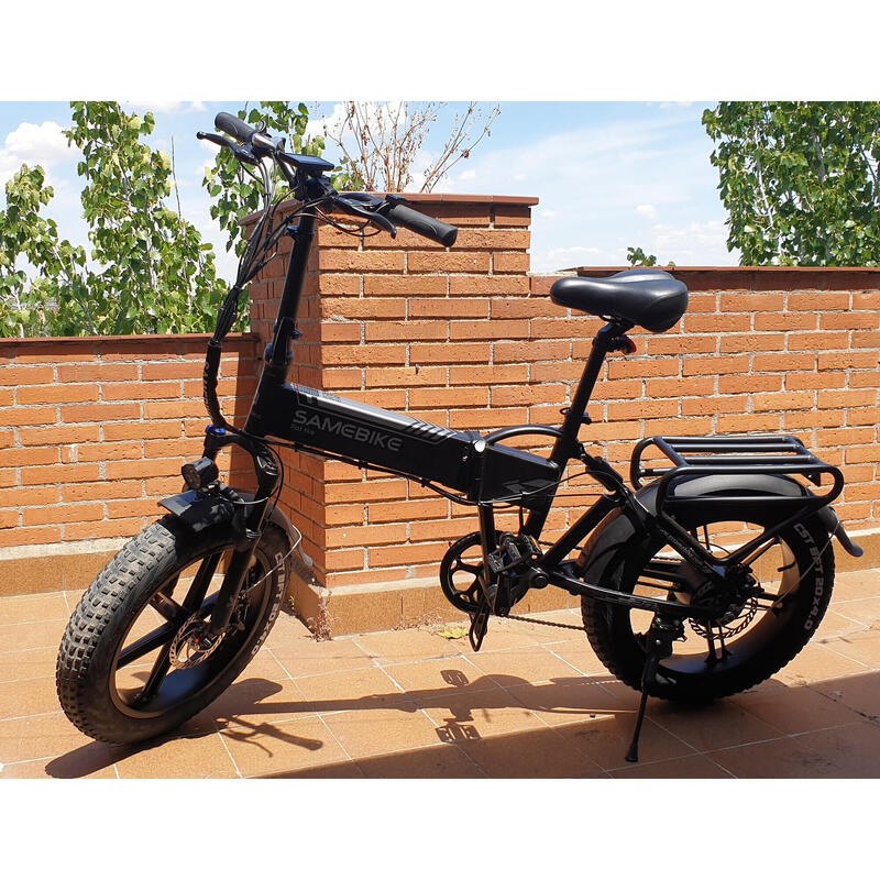 Bicicleta Eléctrica Plegable Samebike XWLX09 750W-48V-10Ah (480Wh) - 20" X 4"