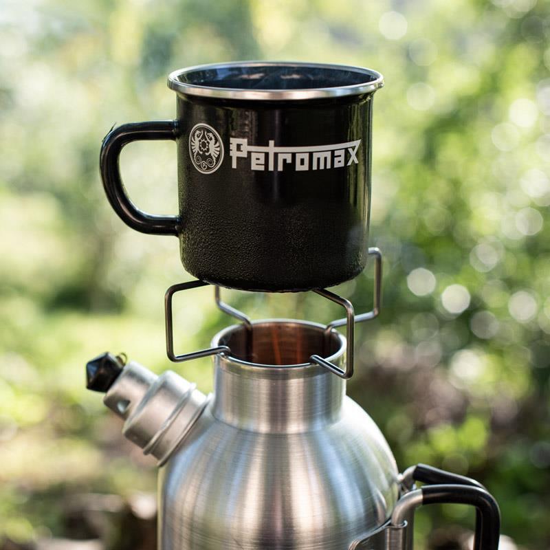 Petromax Mug en émail - noir 3/6