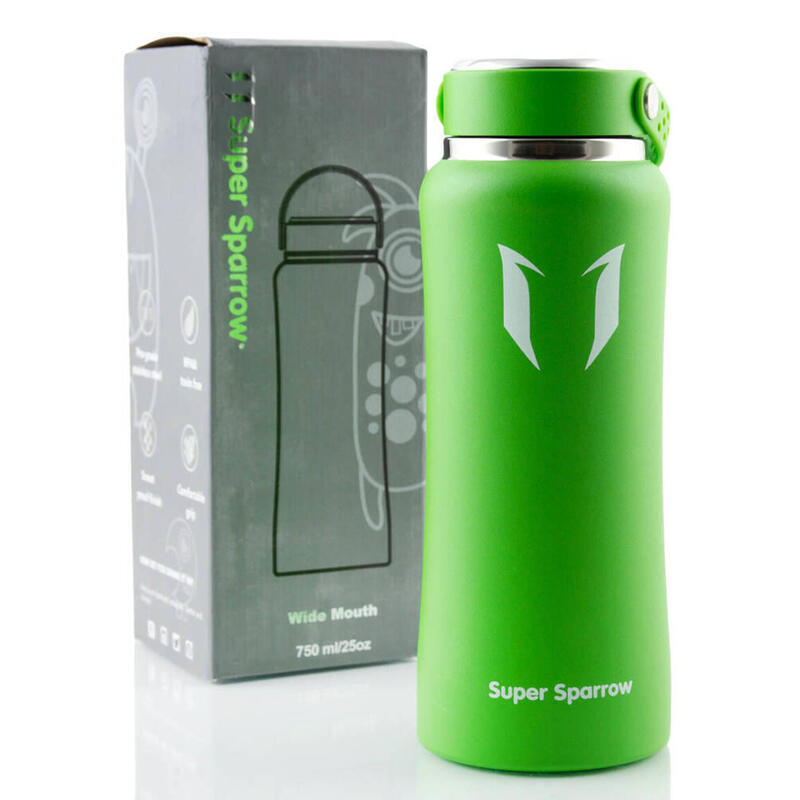 Bouteille d'eau Super Sparrow Thermos large de 0,75l