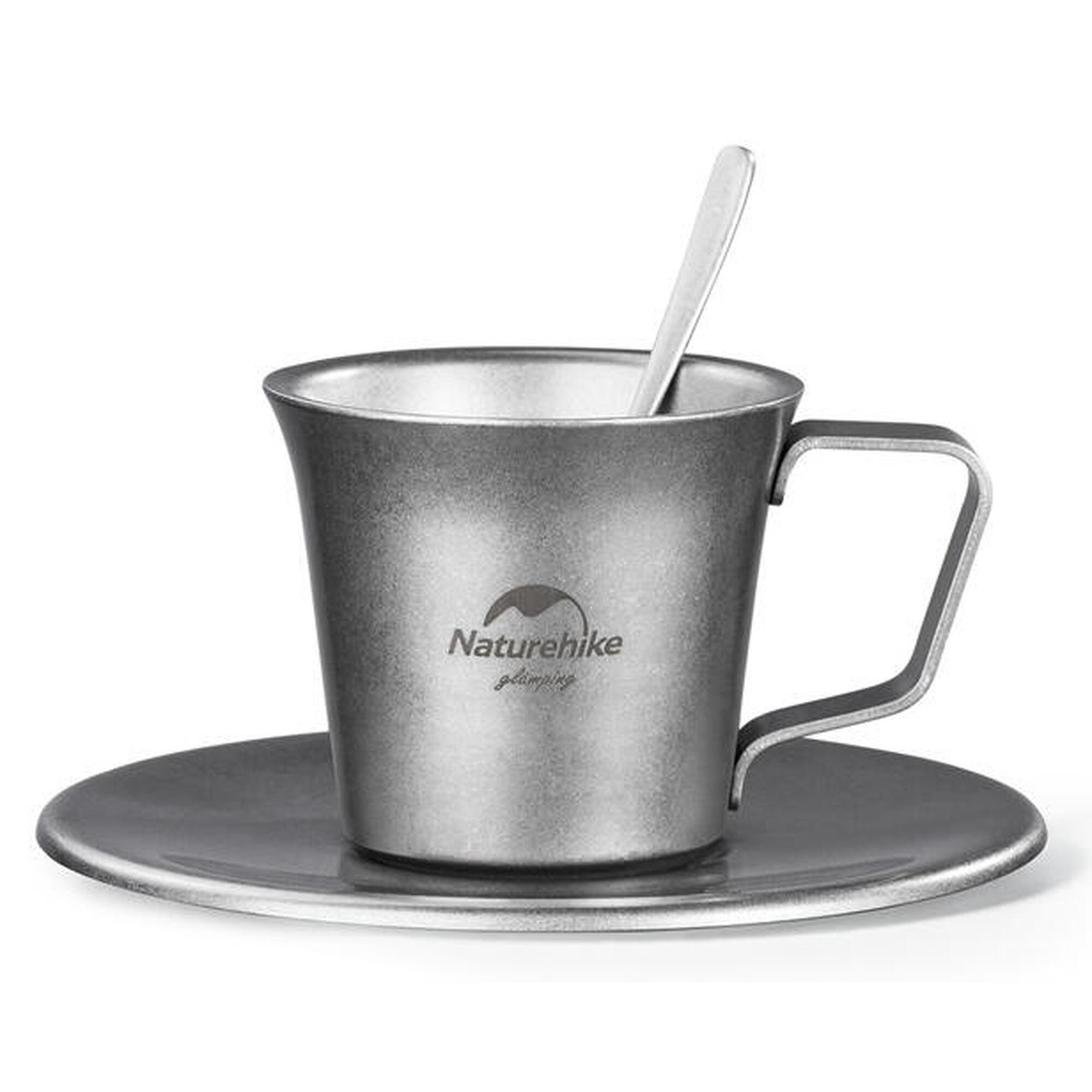 行山不鏽鋼咖啡杯套裝 150ml - 灰色