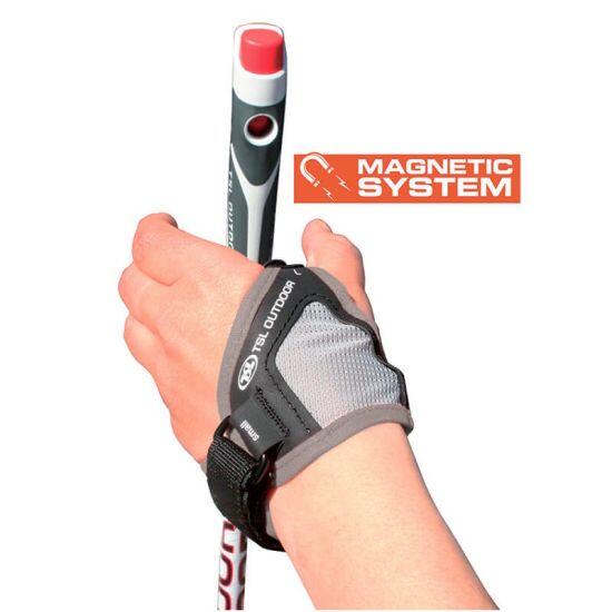 Handschlaufen Gantelets Magnetic Strap ST grey