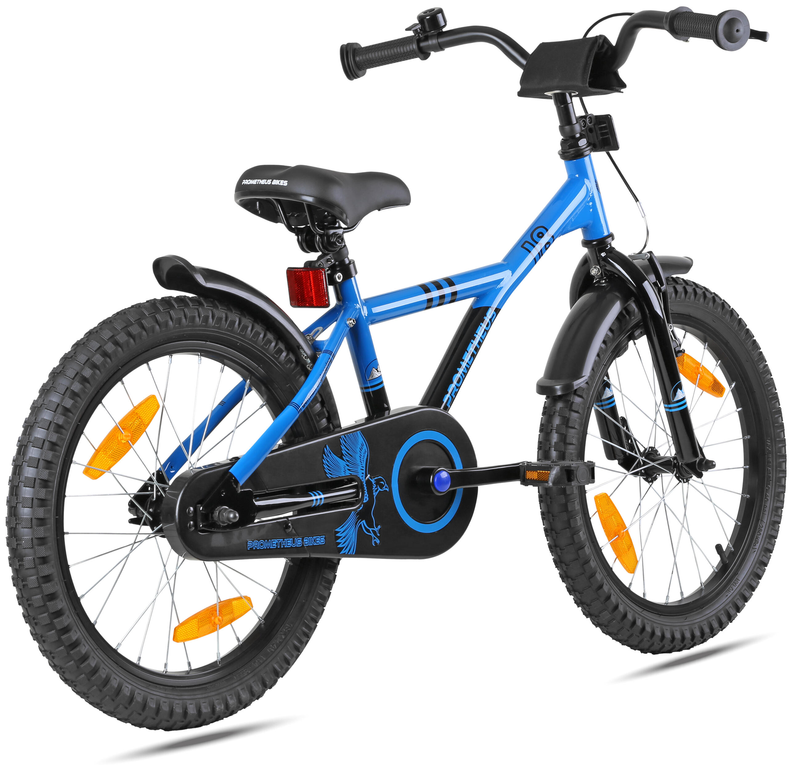 Kinderfiets 18 inch vanaf 5 -7 jaar fiets met terugtraprem en v-brake 3/8