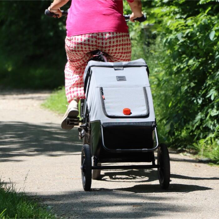 Chariot remorque shopping BIKCARRY – Vélo, VTT, Électrique