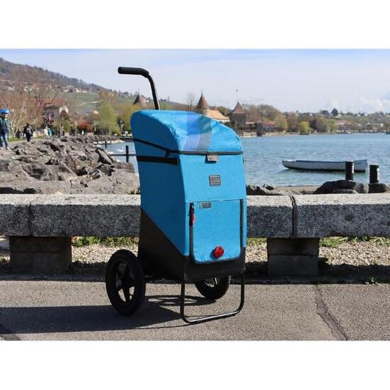 Chariot remorque shopping BIKCARRY – Vélo, VTT, Électrique