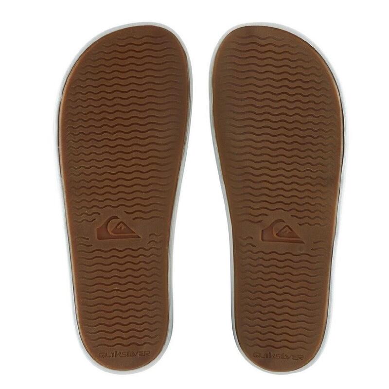 Quiksilver Badeschuhe Rivi Wordmark Slide weiß