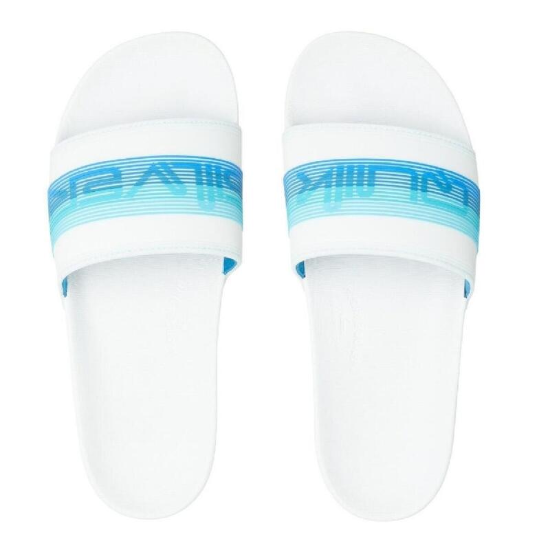 Quiksilver Badeschuhe Rivi Wordmark Slide weiß