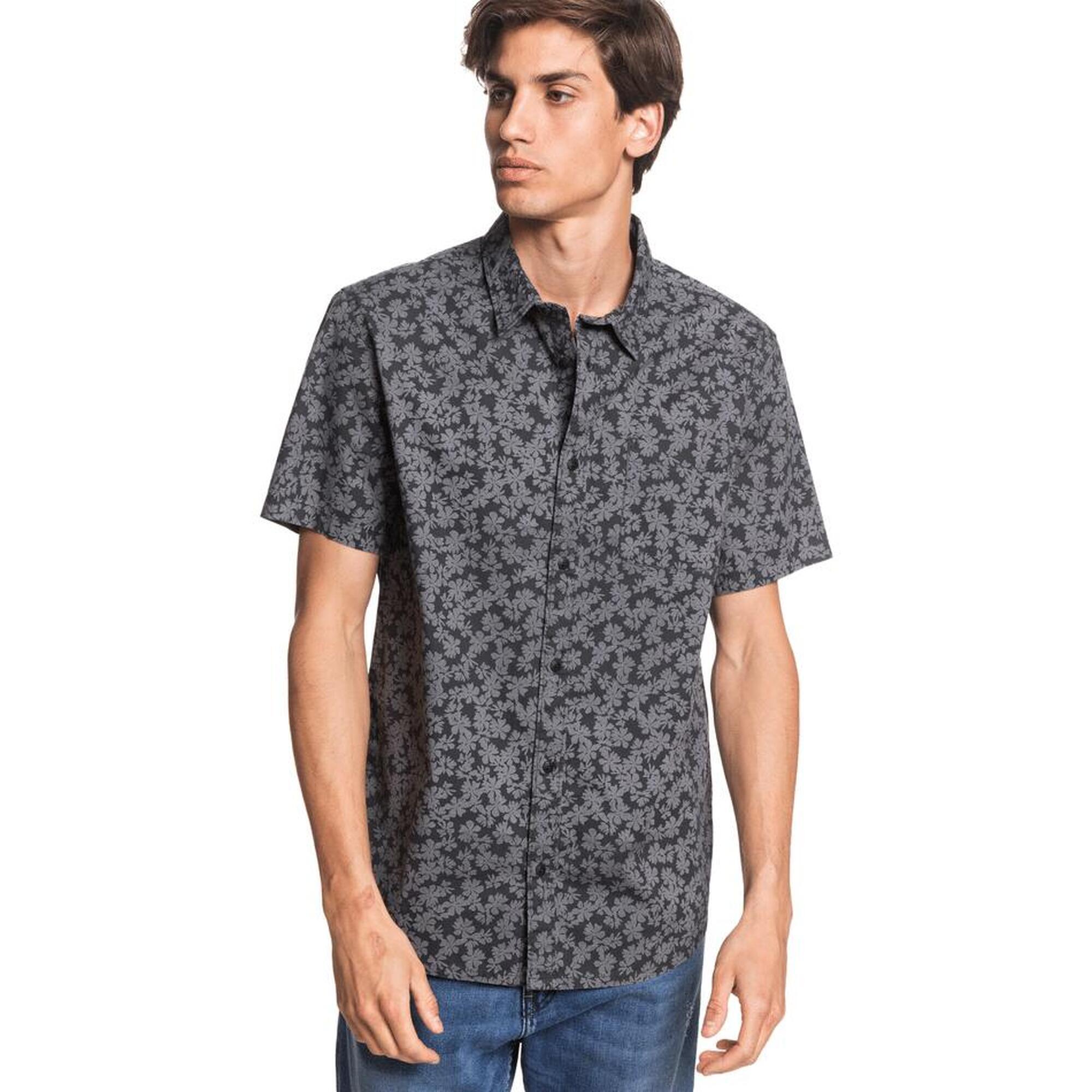 Quiksilver Herren Kurzarm Hemd Dots Flower