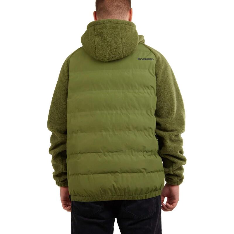 Mongrel Hybrid Jacket férfi utcai kabát - oliva