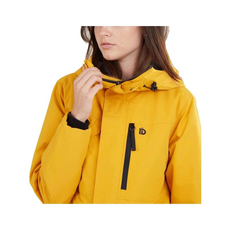 Jacheta de iarna Perilla Parka Jacket - galben femei