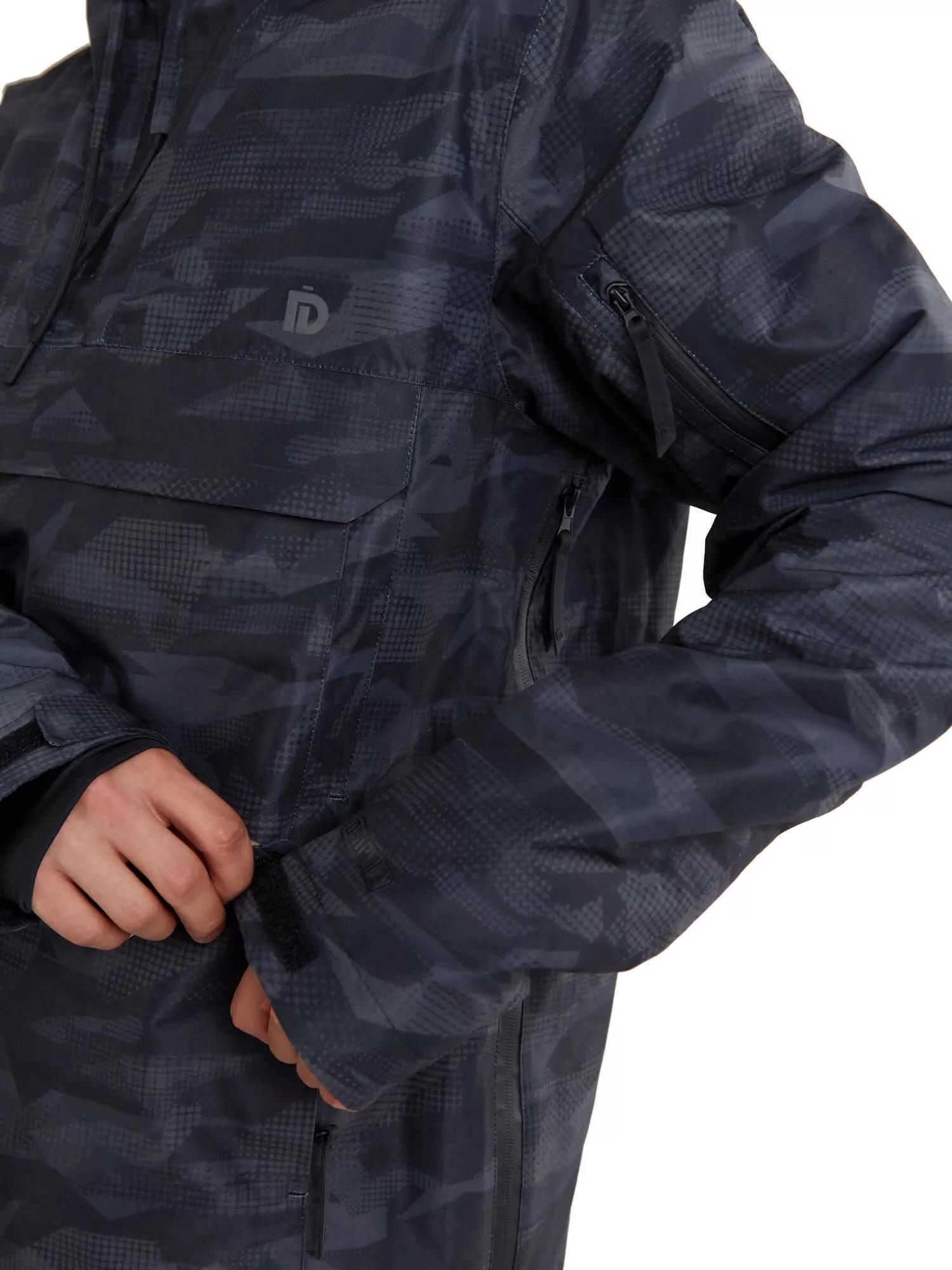 Skijacke Burnaby Anorak Herren - Schwarz 6/7