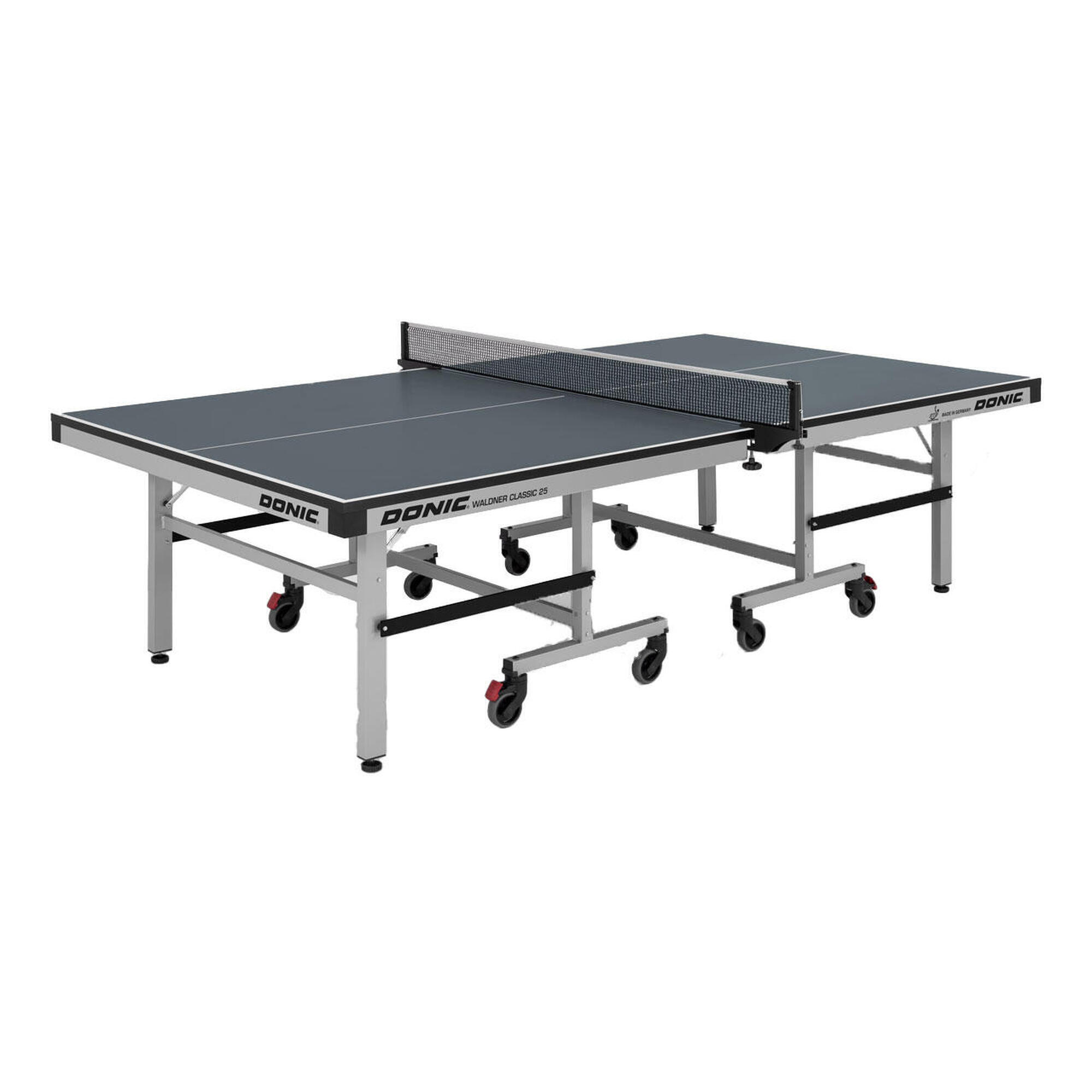 Donic Waldner Classic 25 ITTF Approved Grey Table Tennis Table 1/3