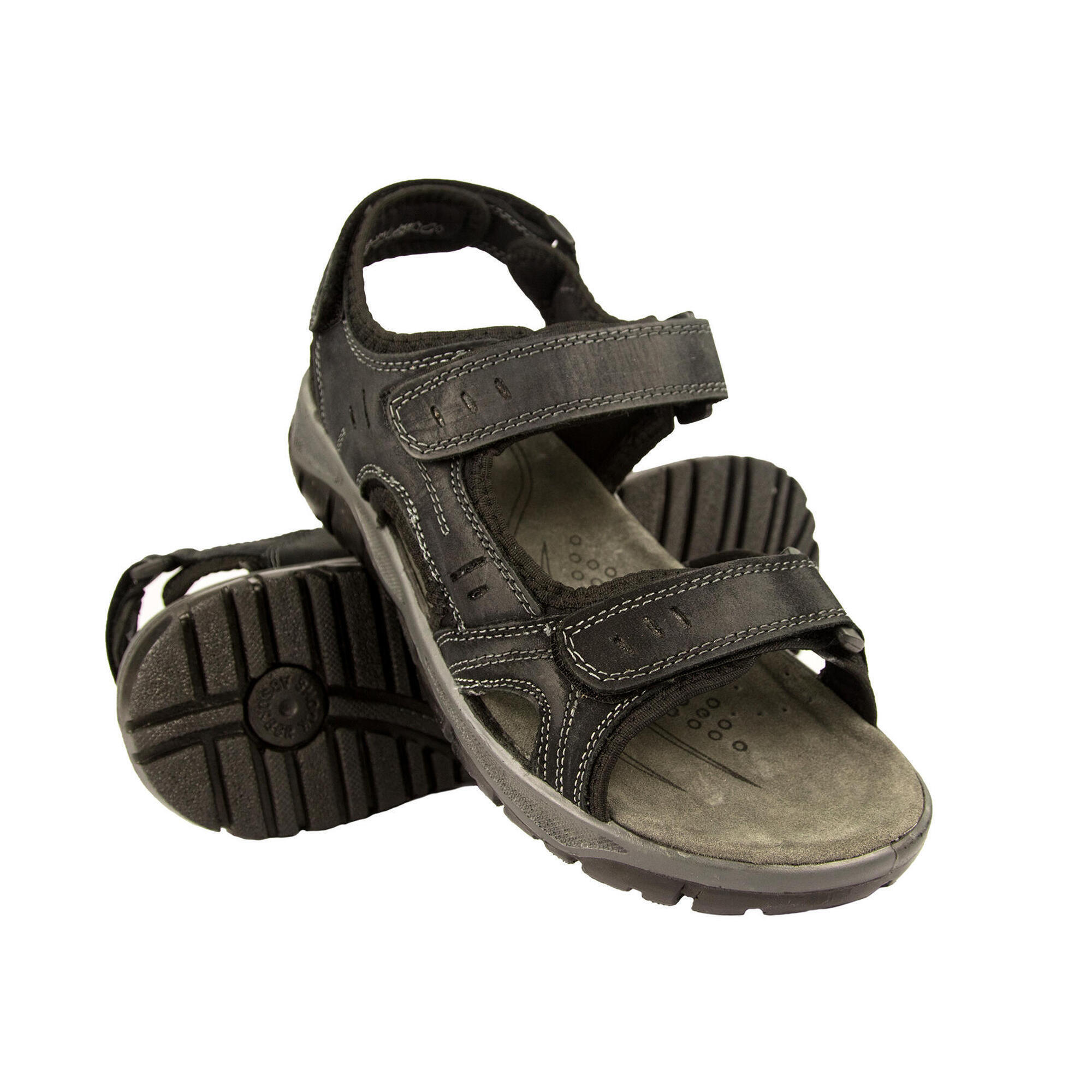 ZERIMAR Sandalias de Senderismo Trekking Zerimar de Piel para Hombre