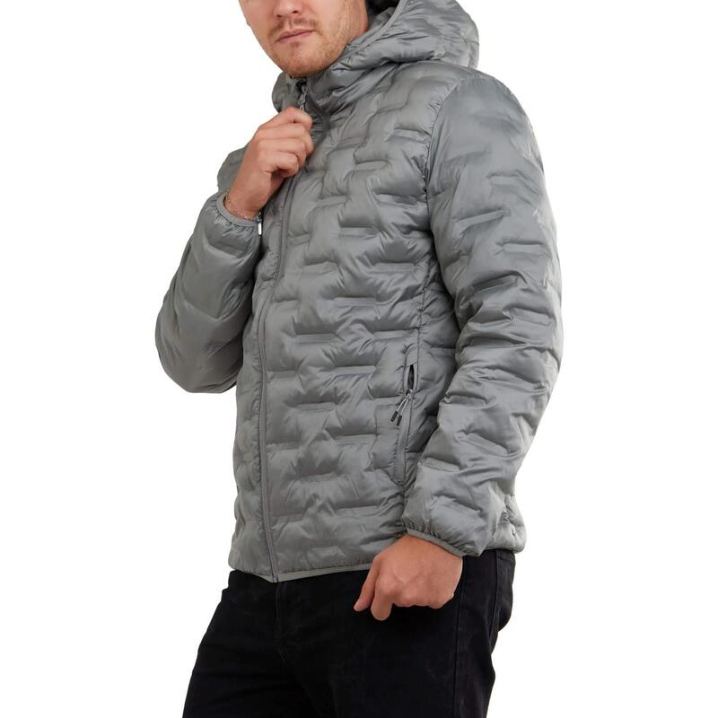 Straßenjacke Smoke Hooded Jacket Herren - grau