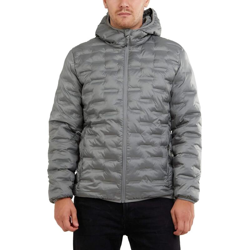 Straßenjacke Smoke Hooded Jacket Herren - grau