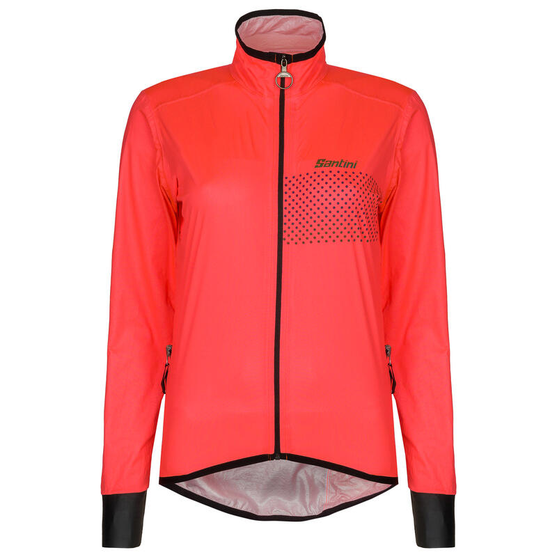 Chaqueta para bicicletas femenino guardia santini nimbus