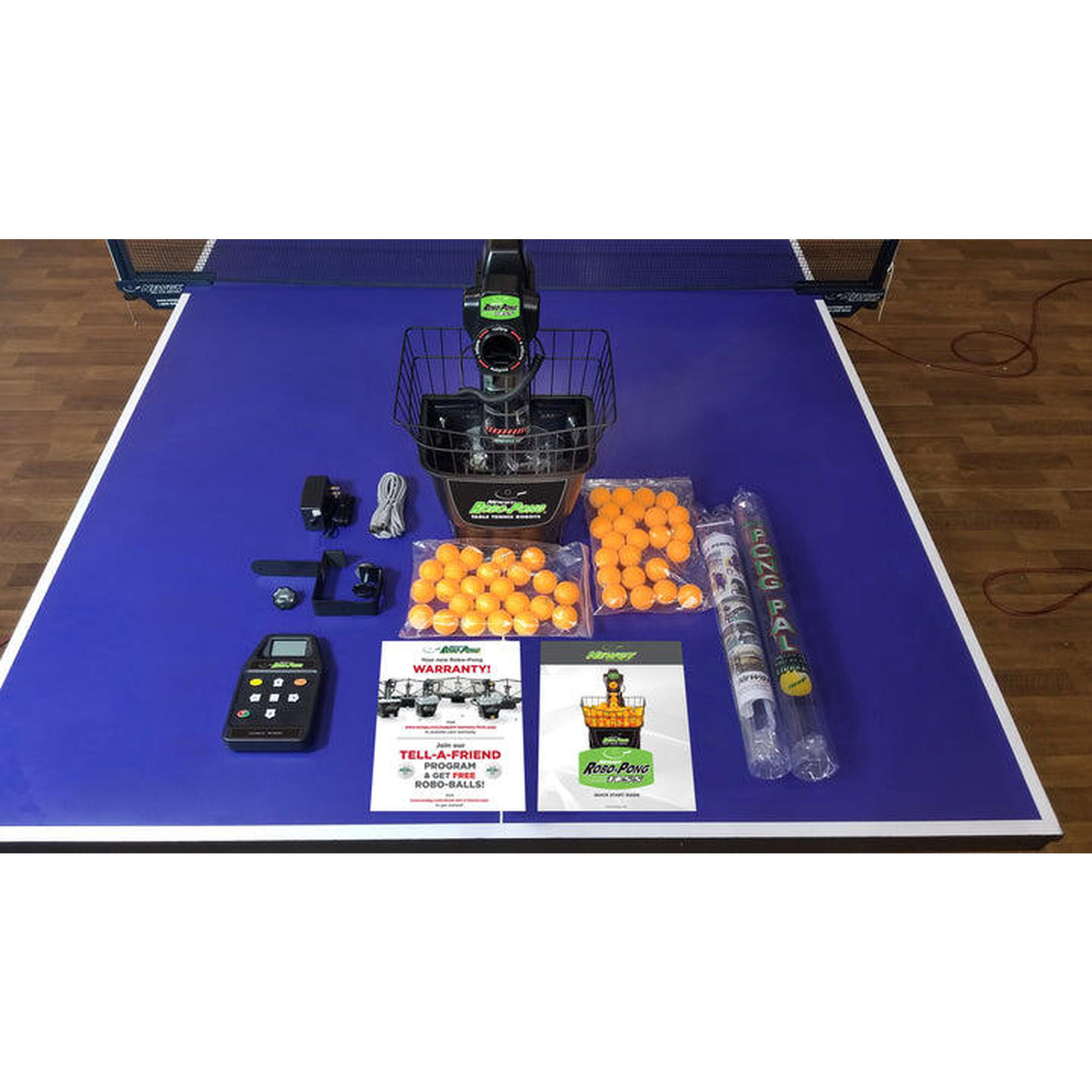 ROBO-PONG 1055 Table Tennis Robot Machine 1/3