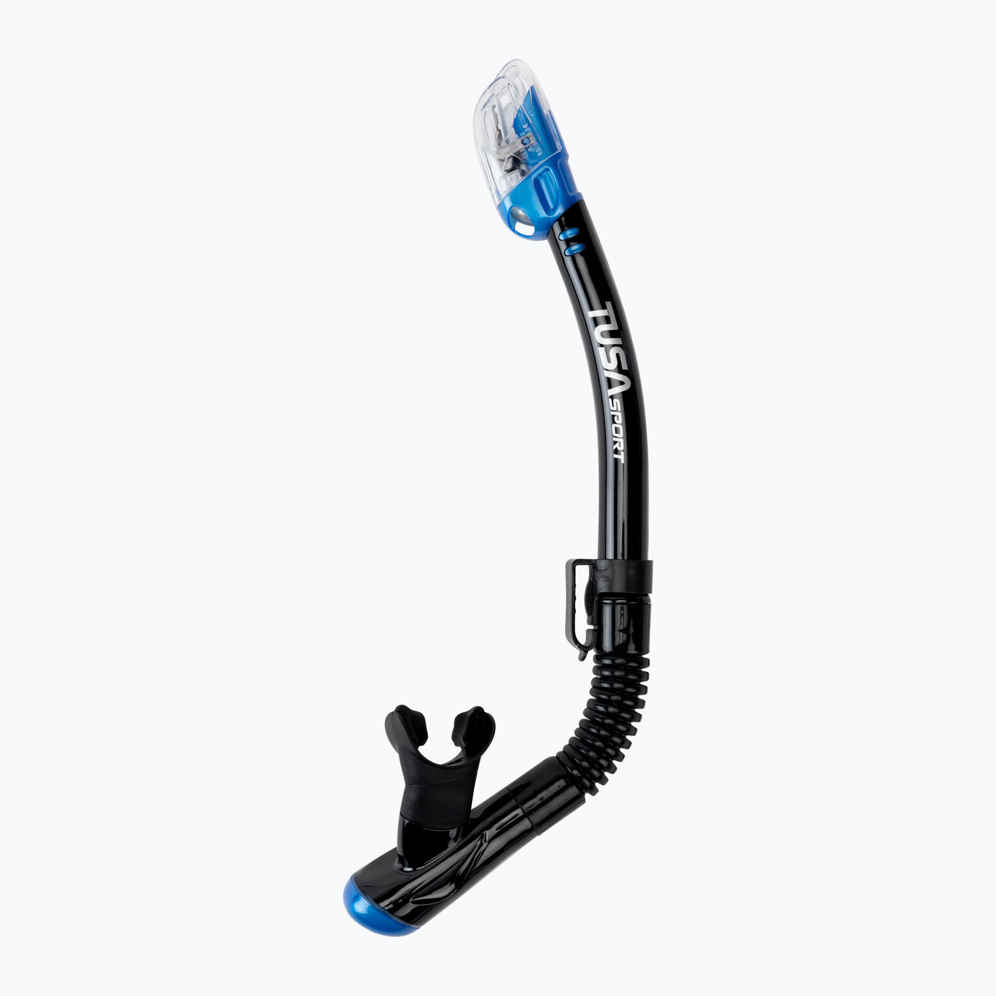 TUSA Serene Combo Snorkelset - Zwart/Vissenstaartblauw 5/5