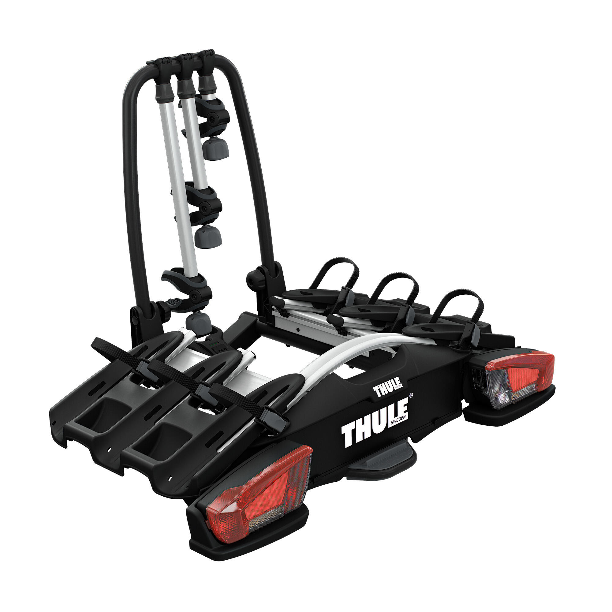 Portabici da gancio di traino 3 bici Fix4Bike Thule VeloCompact F 3 4 bikes THULE Decathlon