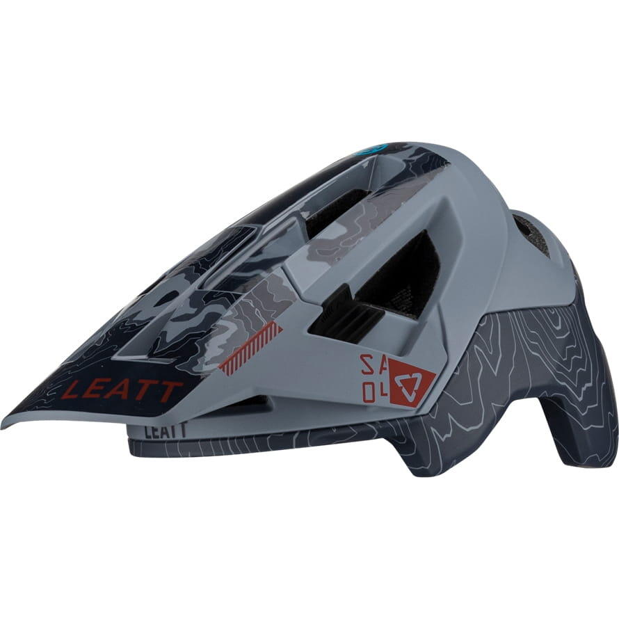 Casque MTB 4.0 pour All-Mountain hautement protecteur Gris Homme 6/7
