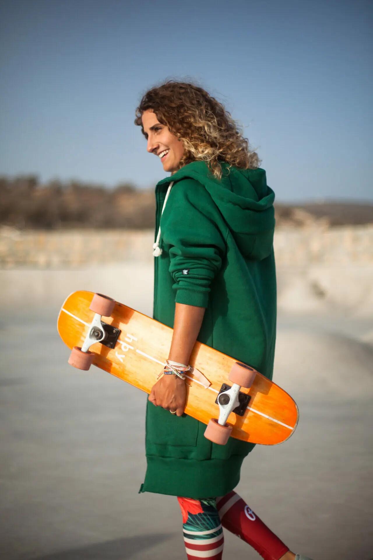 Bluza sportowa rozpinana z kapturem damska DEEP TRIP Luzak 2/6