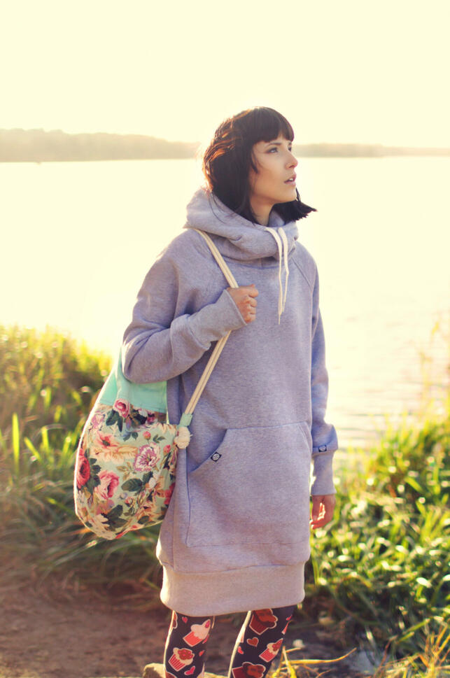 Bluza sportowa z kapturem damska DEEP TRIP Luzak