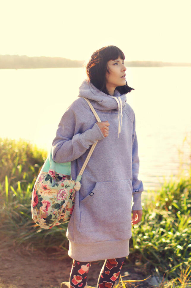 Bluza sportowa z kapturem damska DEEP TRIP Luzak