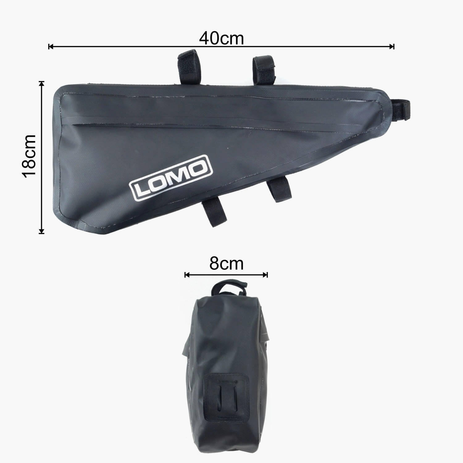 Lomo Waterproof Bike Frame Dry Bag 6/7