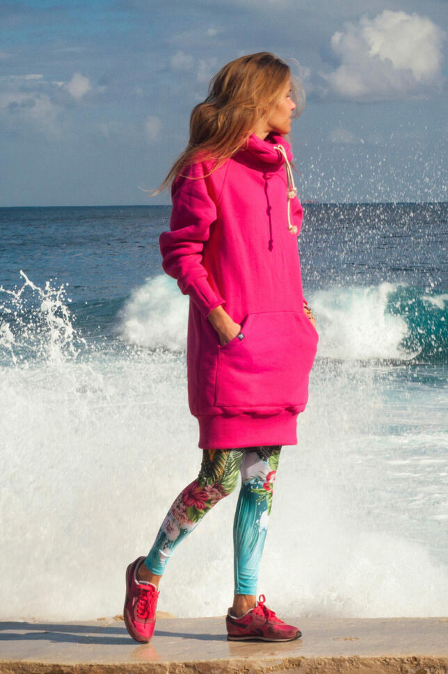 Bluza sportowa z kapturem damska DEEP TRIP Luzak