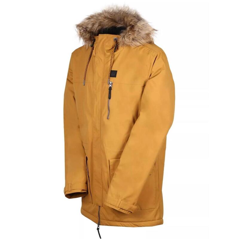 Jacheta de iarna CORK Parka Jacket - maro barbati