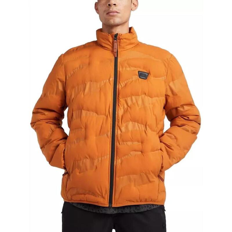 LM Camo Weld Jacket férfi utcai kabát - narancssárga