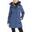 Jacheta de iarna DIXIE Parka Jacket - albastru inchis femei