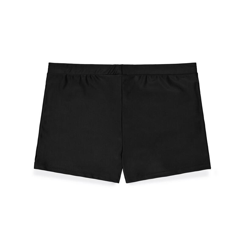 Shorty de bain garçon uni avec logo