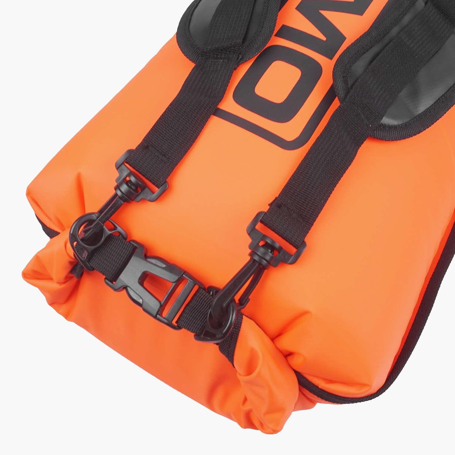 Lomo Swim Run Drybag Tow Float Rucksack - Orange 5/8
