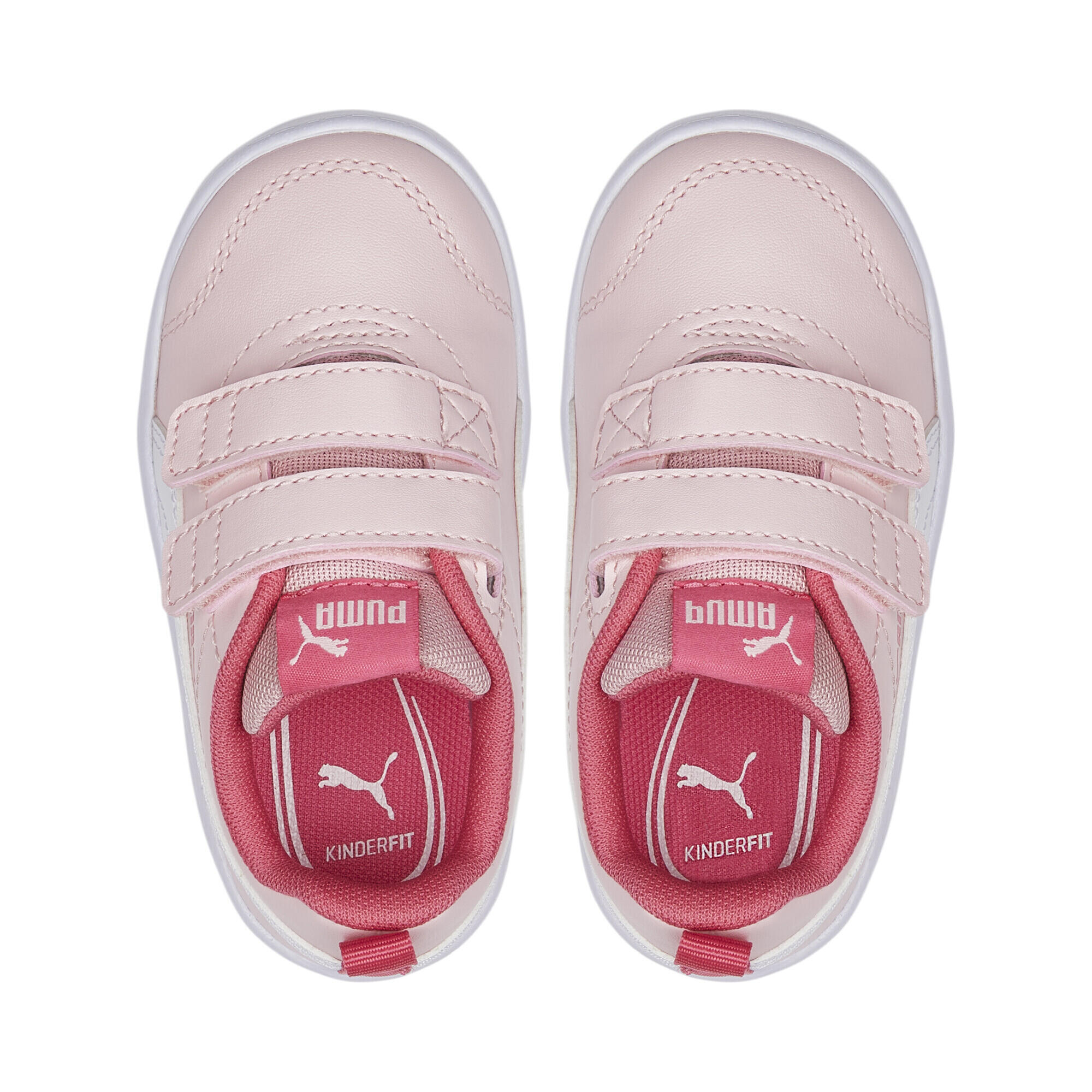 Baskets Courtflex v2 Bébé PUMA Almond Blossom White Pink 6/6