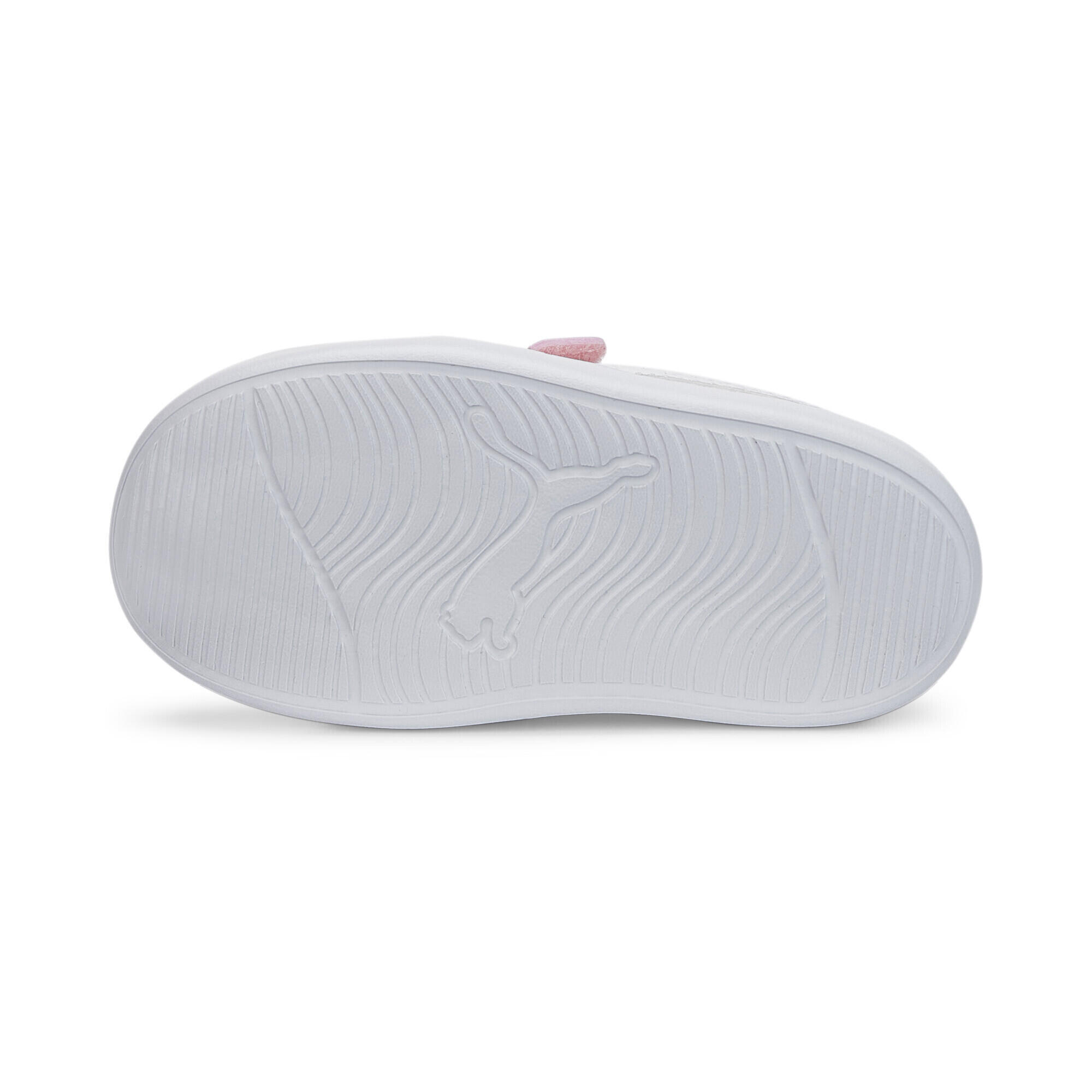 Baskets Courtflex v2 Bébé PUMA Almond Blossom White Pink 4/6