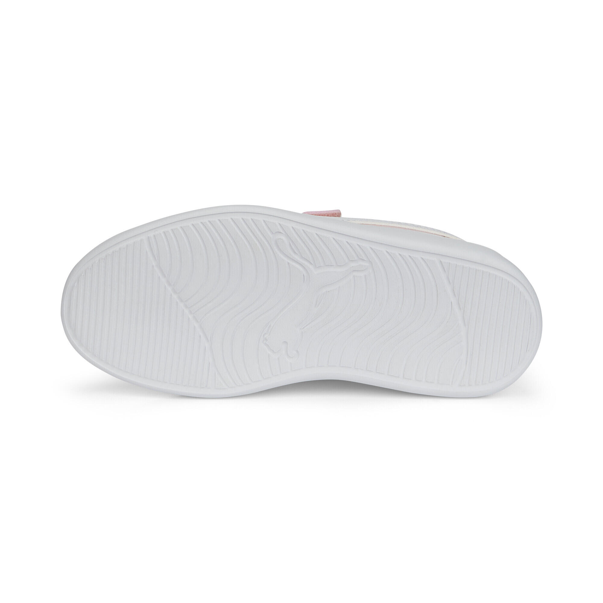 Baskets Courtflex V2 Enfant PUMA Almond Blossom White Pink 4/7