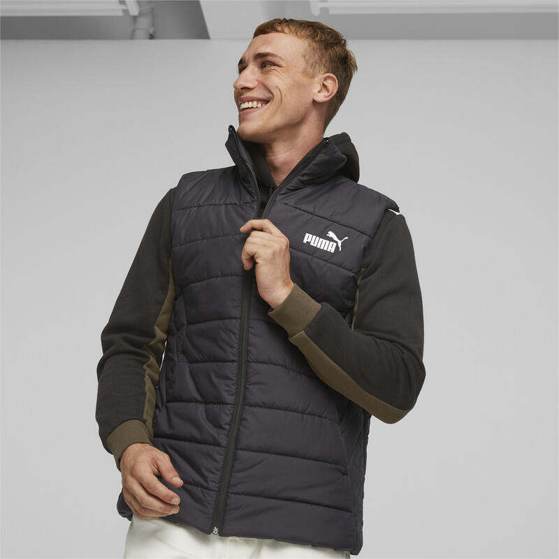 Męska wyściełana kamizelka Essentials PUMA Black