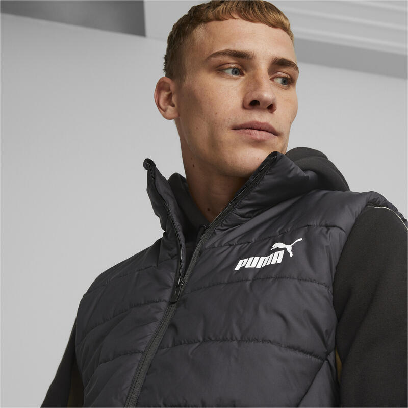 Męska wyściełana kamizelka Essentials PUMA Black