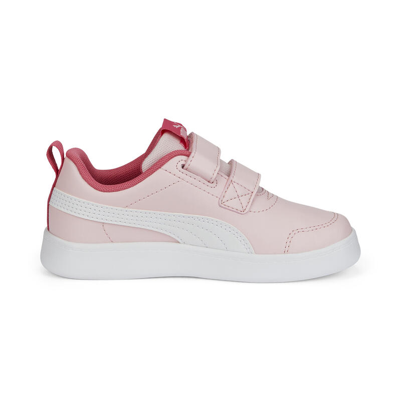 Scarpe da ginnastica Courtflex V2 da bambino PUMA Almond Blossom White Pink