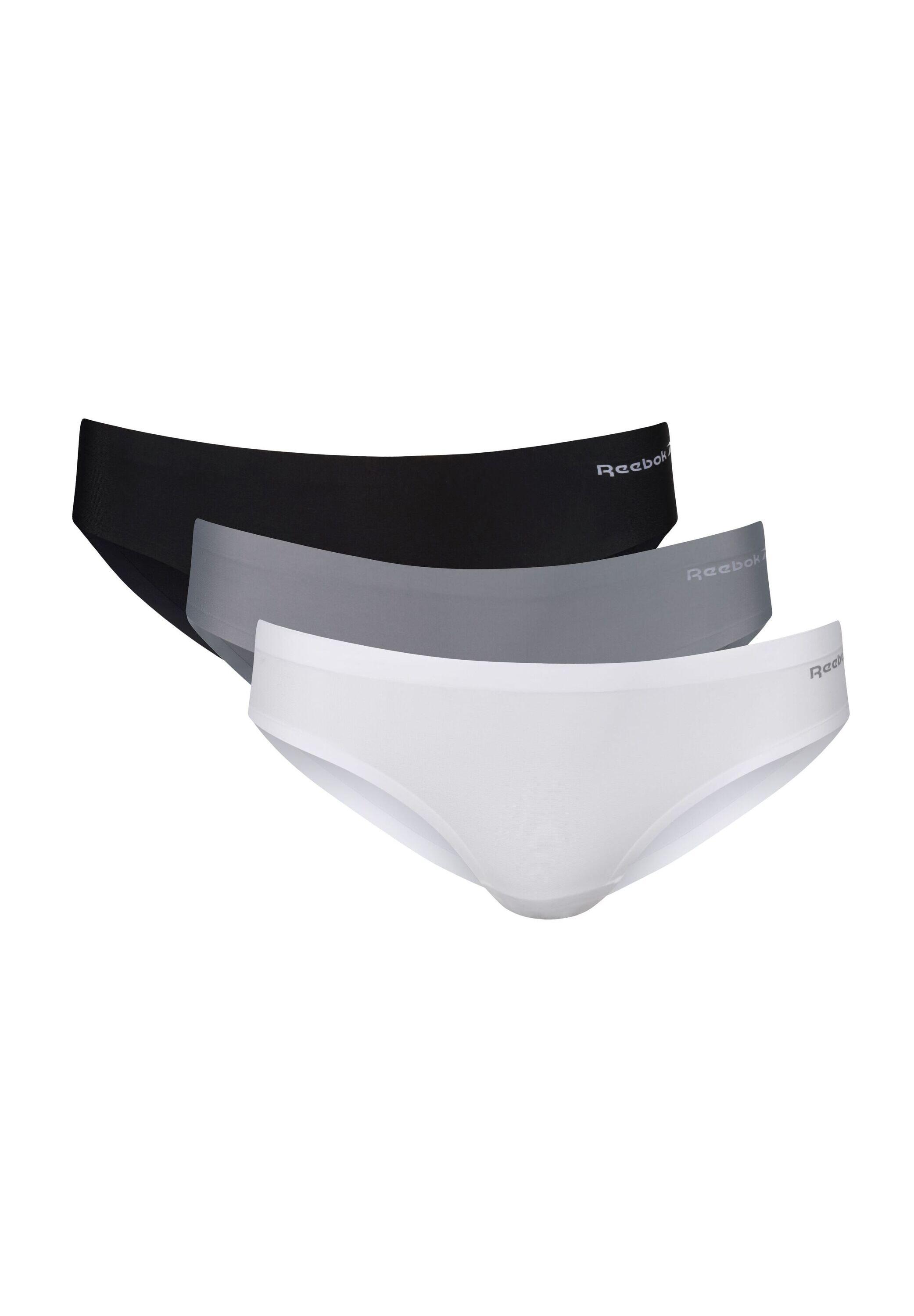 REEBOK Womens Reebok Suki Bonded Briefs Black/White/Grey