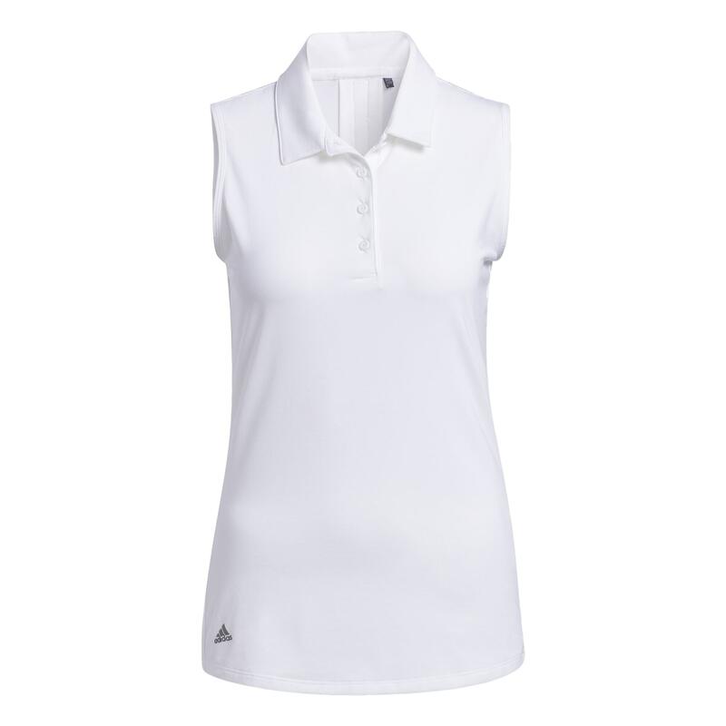 Ultimate365 Solid Sleeveless Polo Shirt