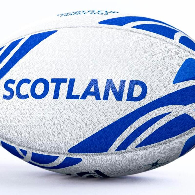 Pallone da rugby Gilbert 2023 Sostenitore Coppa del Mondo Scozia
